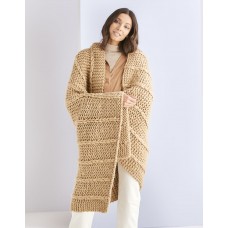 FREE RIBBED BLANKET IN SIRDAR ADVENTURE