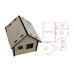 Laser Cut House file download