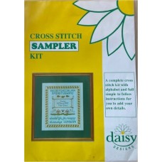 Daisy Printed Cross Stitch Kit Farmyard Sampler