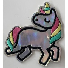 iron on motif Unicorn Iridescent