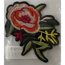 iron on motif Orange Flowers