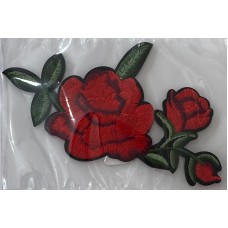 iron on motif Red Rose 14cm