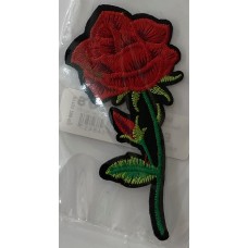 iron on motif Red Rose 10cm