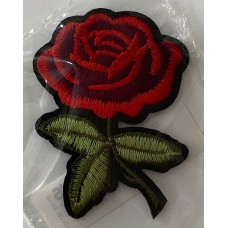 iron on motif Red Rose 7cm