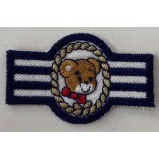 iron on motif Teddy Badge