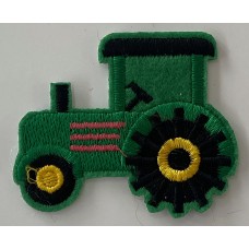 iron on motif Tractor Green