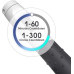 proiron skipping rope with counter grey