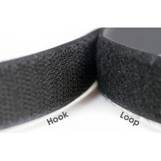 Velcro Hook & Loop Sew On Black