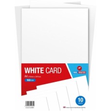 A4 White Card Pack