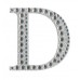 Numbers & Letters Diamante Stickers