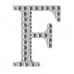 Numbers & Letters Diamante Stickers