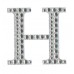Numbers & Letters Diamante Stickers