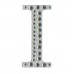 Numbers & Letters Diamante Stickers