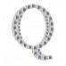 Numbers & Letters Diamante Stickers