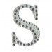 Numbers & Letters Diamante Stickers