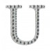 Numbers & Letters Diamante Stickers
