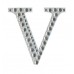 Numbers & Letters Diamante Stickers