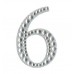 Numbers & Letters Diamante Stickers
