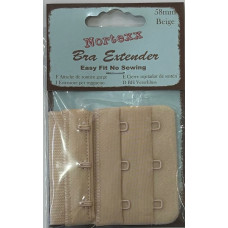 Bra Extender 3 hook 58mm Beige