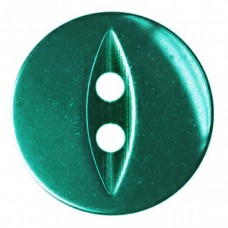 Button Fish Eye  Turquoise