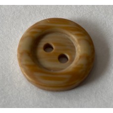 Button Wood Effect 2 hole 