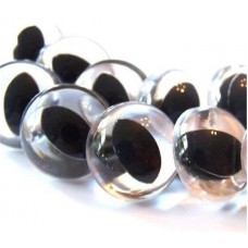 Safety Cat Eyes Clear 18mm