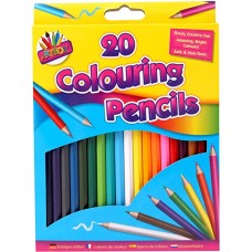 20 Colouring Pencils