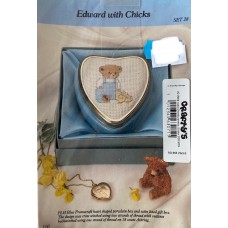 Edward with Chicks Cross Stitch Chart Set