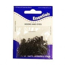 Hooks and Eyes Pack Size 3