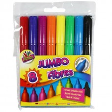 8 Jumbo Fibre Pens