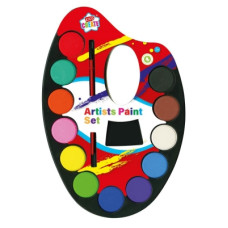 Paint Palette with paints