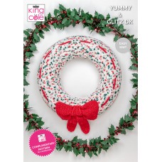 FREE King Cole Christmas Wreath Pattern