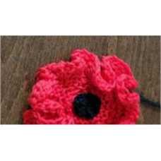 FREE Knitted poppy pattern