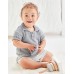 FREE SHORT SLEEVED BABY SWEATERS IN SNUGGLY BABY BAMBOO