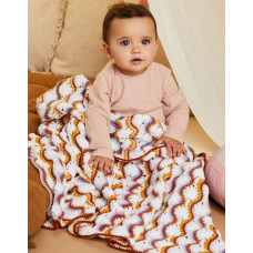 FREE CROCHET FLOWER POWER BLANKET