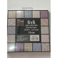 6 x 6 Patterned Papers Celebrations