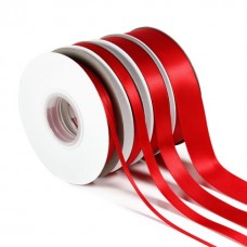 Red Double Satin Ribbon