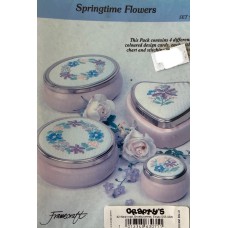 Springtime Flowers Cross Stitch Chart