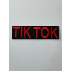 iron on motif Tik Tok