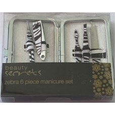 Zebra 6 Piece Manicure Set